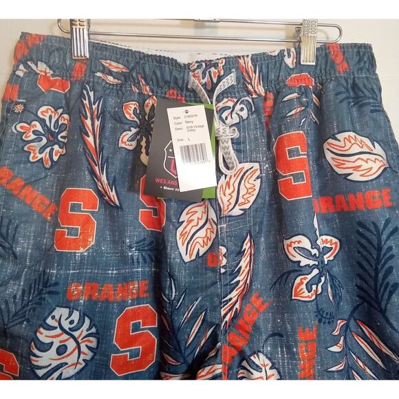 Men's Wes & Willy Syracuse Oange Board Shorts Large - Picture 2 of 6